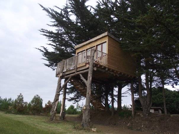 cabanes vacances à la ferme Bretagne Côtes d'Armor Herbarius