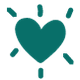 icone coeur passion aimer apprécier épanouissement
