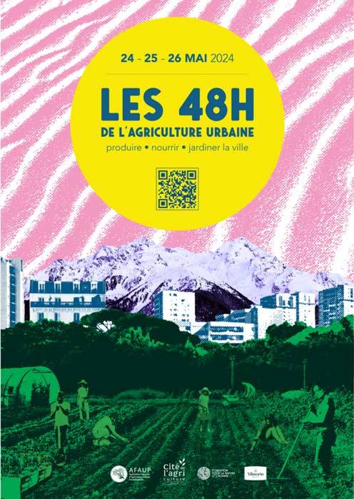 événement mai 2024 agriculture urbaine transition écologique Grenoble 48h agriculture urbaine festival