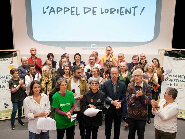 Appel Lorient pour une politique agricole biologique et équitable militer mouvement citoyen et paysan agroécologie