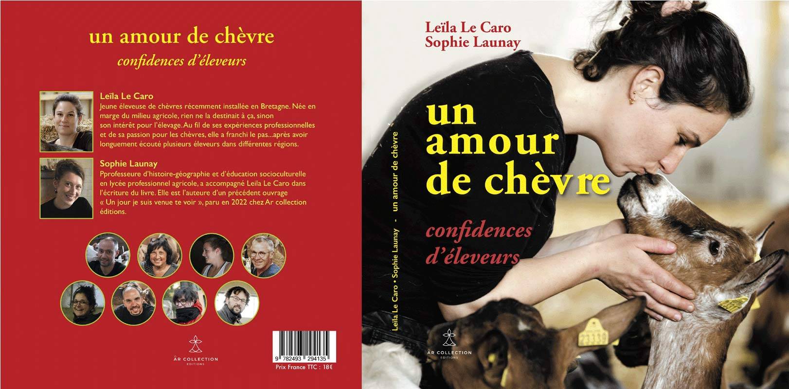 Livre témoignage éleveurs caprins élevage chèvres agriculture paysanne agritourisme vacances à la ferme