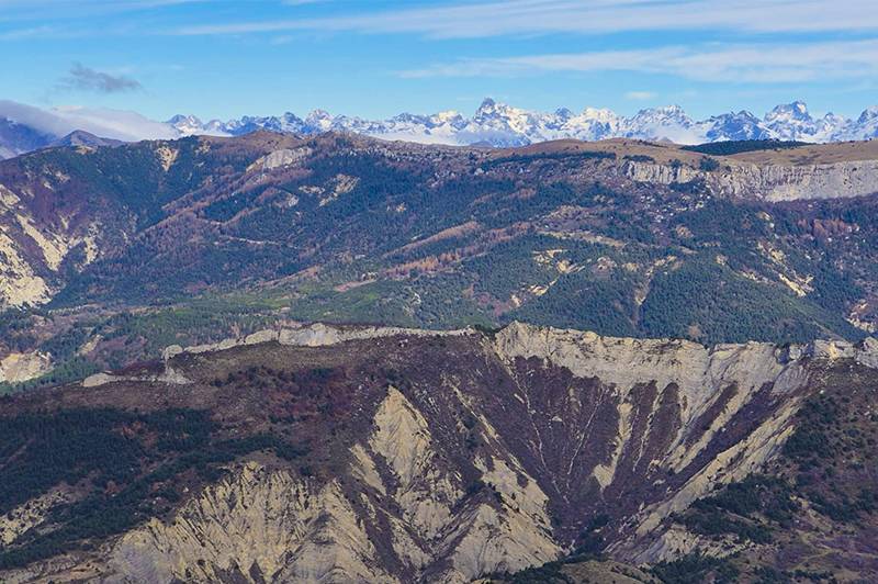 Veynes-Villauret - Randonnée dans les Hautes-Alpes itinérance douce marche sentier pédestre écotourisme agritourisme tourisme durable responsable