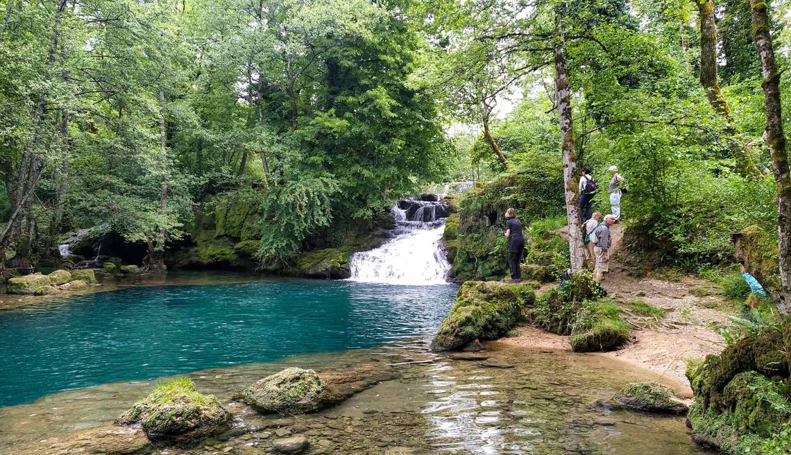 Randonnée jura itinérance douce découverte du pays d'arbois famille vacances été 2022 Franche Comté tourisme