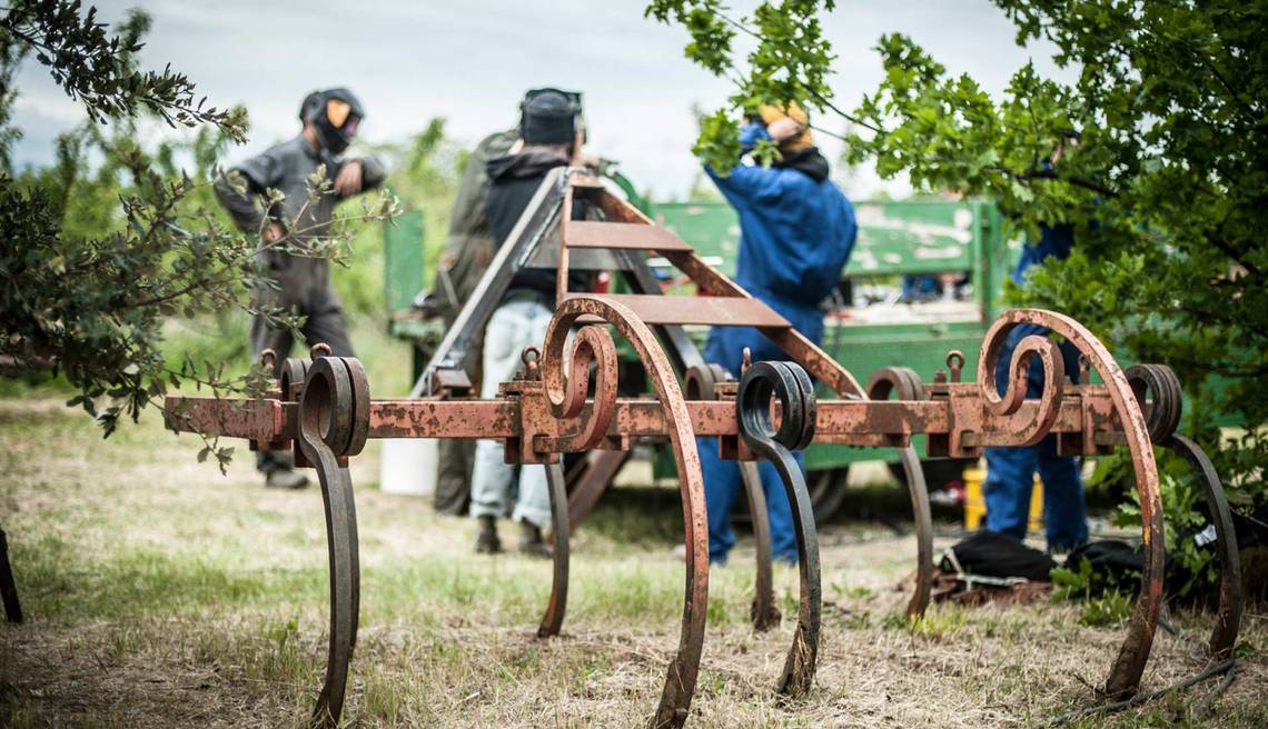 L'atelier Paysan mobilisation soutienir construction et mutualisation de matériel agricole