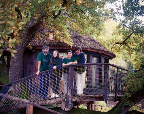 vacances en cabane en Espagne idée séjour Famille écotourisme tourisme vert Arce
