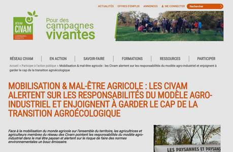 mobilisation-agriculteurs-colère-mal-être-paysans-transition agroécologique responsabilité de l'agro-indistrie