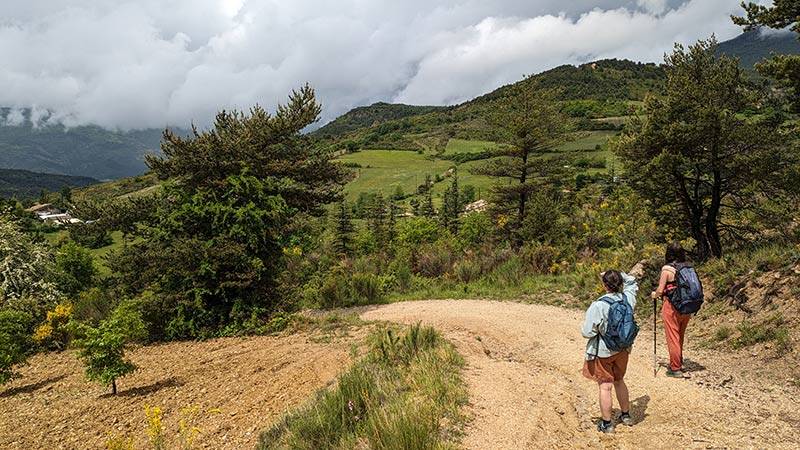 Rottier - La Valdoule - Randonnée dans la Drôme provencale itinérance douce marche sentier pédestre écotourisme agritourisme tourisme durable responsable