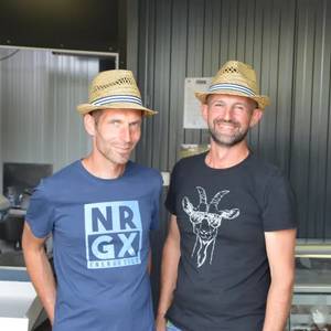 Photo de portrait de Samuel et Mathieu