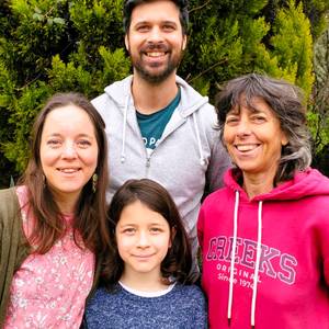 Photo de portrait de Nathalie BOHIN ; Elie BOHIN MEYER ; Anaëlle BOHIN CREPIER