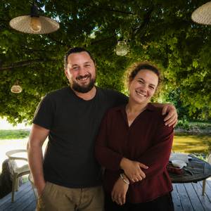 Photo de portrait de Anaelle et Tom