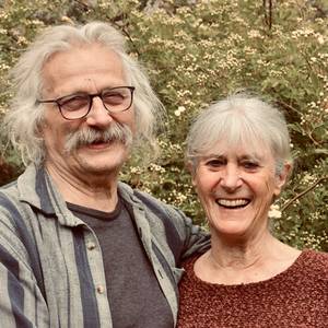 Photo de portrait de Arlette MENU.  Gaston JAMBOIS