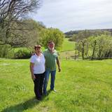 Photo de portrait de Marie Agnès et Vincent Peltier