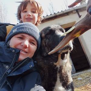 Photo de portrait de Anna et Clovis