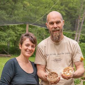Photo de portrait de Coline et Pierre