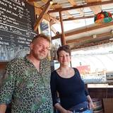 Portrait photo of Olivier and Gaëlle