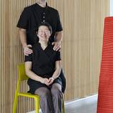 Portrait photo of Christophe and Yuka