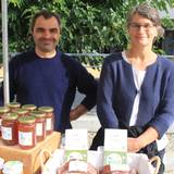 Portrait photo of Marie-Claire Dubois and David Dubois