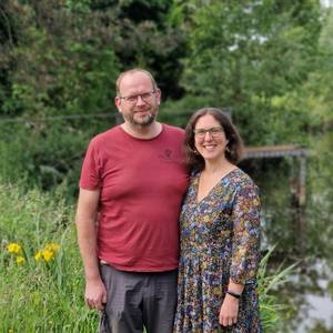Photo de portrait de Anne-Gaële et Mathieu Lichosiek