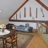 mezzanine bibliothèque -  Chambre d’hôte chambre familiale (Bourgogne-Franche-Comté, Jura)