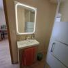 salle de bain chambre single -  Guest room Château d'Arigès Eco-Reserve (Occitanie, Lozère)