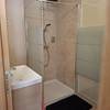 salle de bain chambre single -  Guest room Château d'Arigès Eco-Reserve (Occitanie, Lozère)