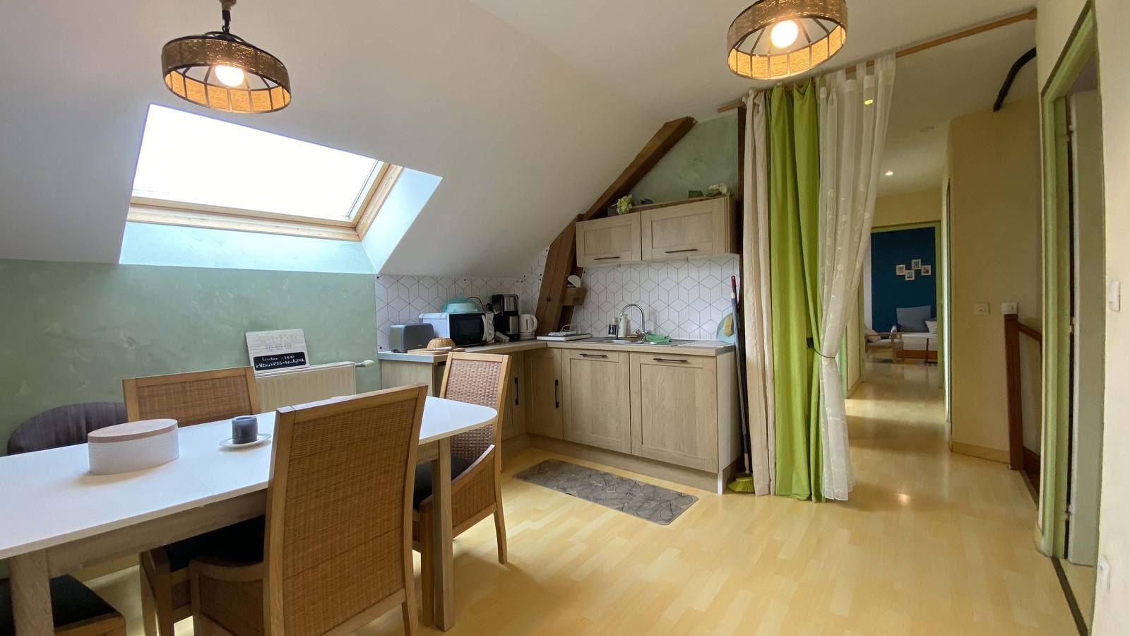 cuisine pour petit dej - Hébergement touristique Normandie Orne LA FERME D'HAUTERIVE chambre d'hôtes