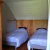 les 2 lits peuvent en faire un seul de 180 cm -  Chambre d’hôte Bras Huella (Bretagne, Finistère)