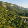 Hameau de San vue sur le Sud -   Le Camping du Hameau de San (Auvergne-Rhône-Alpes, Isère)