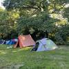 se retrouver dans un cadre de verdure  -   Camping de la Ferme Arc en ciel (Pays de la Loire, Mayenne)