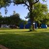 caravane, camping car, van, tente ... -   Camping sous les poirers (Normandie, Orne)