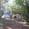 Exemple d'emplacement -  Camping Aire naturelle de la blaquière (Occitanie, Aveyron)