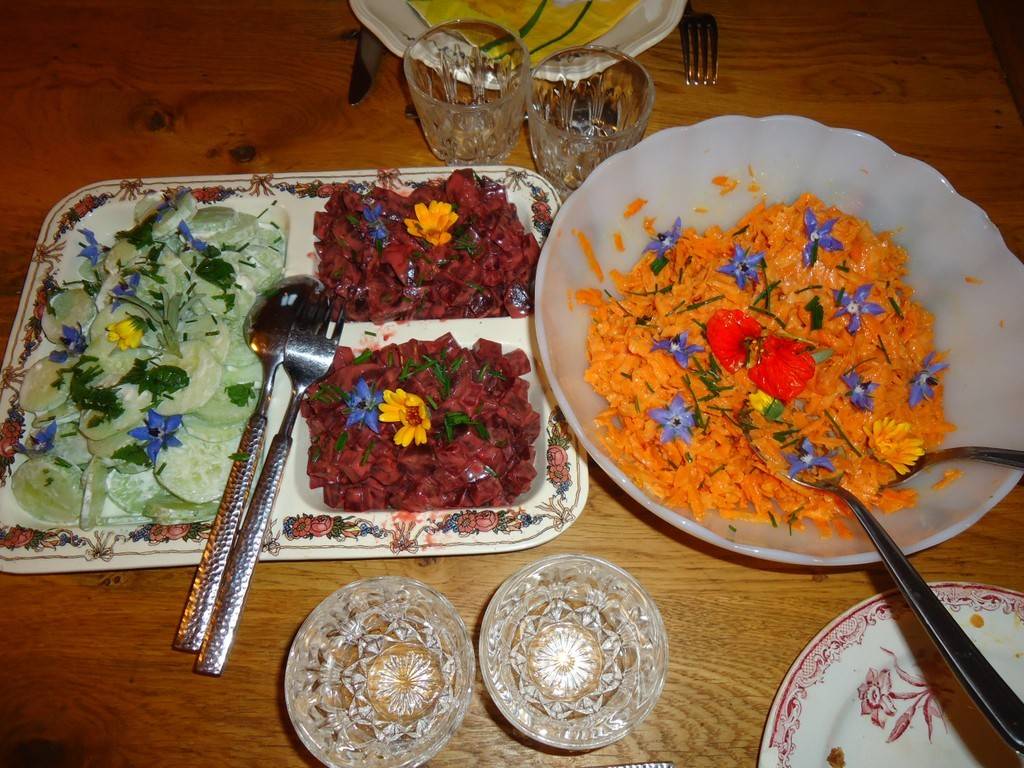 Des crudités fleuries - Activity Bourgogne-Franche-Comté Côte-d'Or Through the seasons