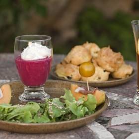 verrine de betterave au yaourt et chantilly lait de coco - Activité Provence-Alpes-Côte d’Azur Alpes-de-Haute-Provence Fontaine Neuve