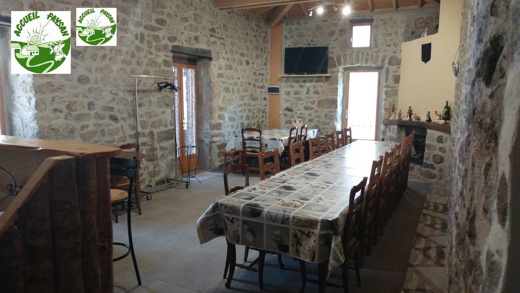 salle de restauration - Activity Auvergne-Rhône-Alpes Ardèche Chez Thérèse