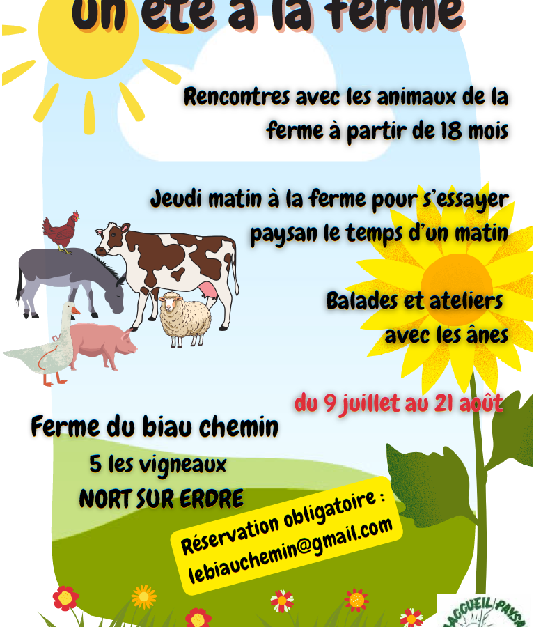  Activité Pays de la Loire Loire-Atlantique rencontre avec les animaux de la ferme