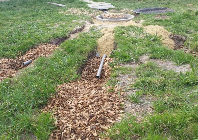 Activité éducative Bretagne Morbihan Visite apprenante "pédo-épuration : les principes, l'exemple d'un filtre à broyat de bois"