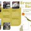 Dépliant brousses du Rove AOP -  Produit Paysan Nos produits paysans en Agriculture Biologique (Provence-Alpes-Côte d’Azur, Bouches-du-Rhône)