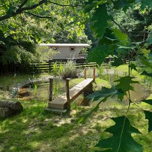 Photo de Roulotte Esmé: le confort et l'aventure pour 4 personnes