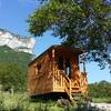 LA Roulotte des TOURTEREAUX -  Hébergement insolite Roulotte des TOURTEREAUX (Auvergne-Rhône-Alpes, Isère)
