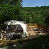 Le dôme sur terrasse panoramique -  Hébergement insolite Dôme sur terrasse panoramique (Auvergne-Rhône-Alpes, Isère)