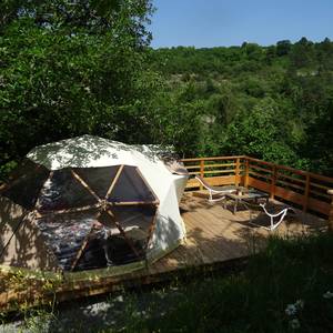 Photo de Dôme sur terrasse panoramique