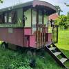 La roulotte Pivoine -  Hébergement insolite Roulotte Pivoine (Normandie, Manche)
