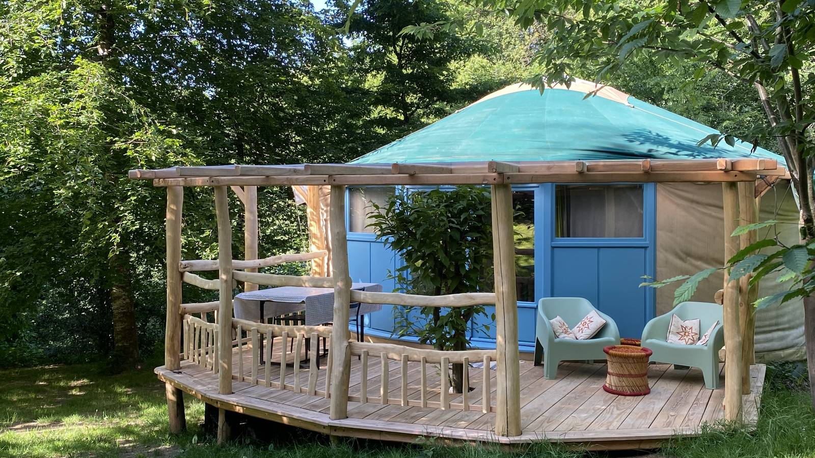 Tourist accommodation Nouvelle-Aquitaine Corrèze Enchanted Yurt in the heart of nature