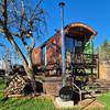 La roulotte coté balcon -  Unusual accommodation GrandJardin Rustic getaway (Grand Est, Vosges)