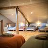 Chambre R+2 Mezzanine -  Gîte Grand gîte écologique à la ferme (Occitanie, Ariège)
