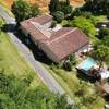 Ensemble de la ferme vue du ciel -   Gîte du Fassac (Occitanie, Tarn)