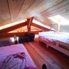Coin nuit mezzanine -  Gîte La petit ferme de Laromiguière (Occitanie, Lot)