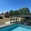Piscine partagée -  Gîte La Croisée des Chemins (Pays de la Loire, Maine-et-Loire)
