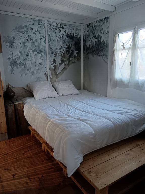 Chambre principale - Hébergement touristique Auvergne-Rhône-Alpes Rhône Gîte de la Grignette