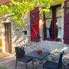 la terrasse de devant -  Gîte (holiday cottage) Le Gîte de Siffray (Occitanie, Lot)
